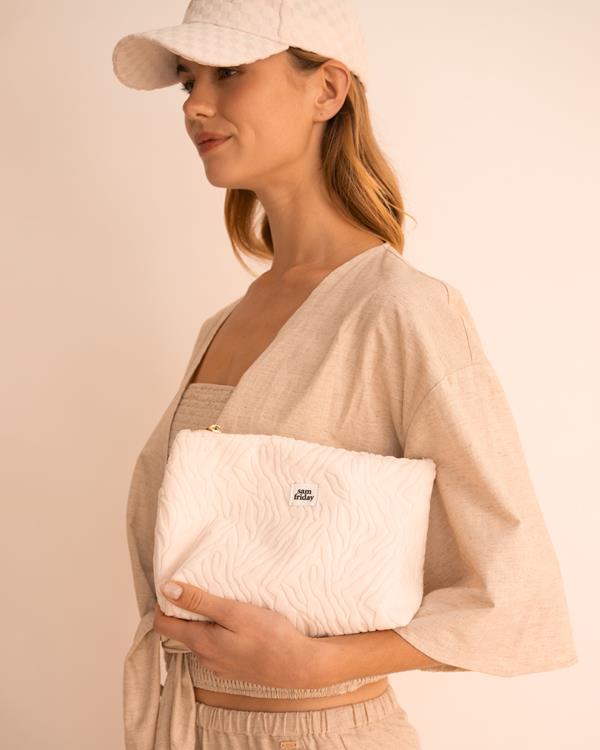 sam friday Beach Clutch Sand