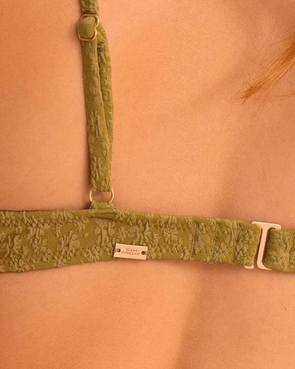 Sam Friday Celeste Olive Flower