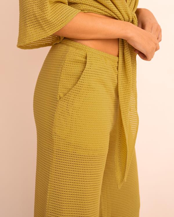 Sam Friday Crochet Pants Olive