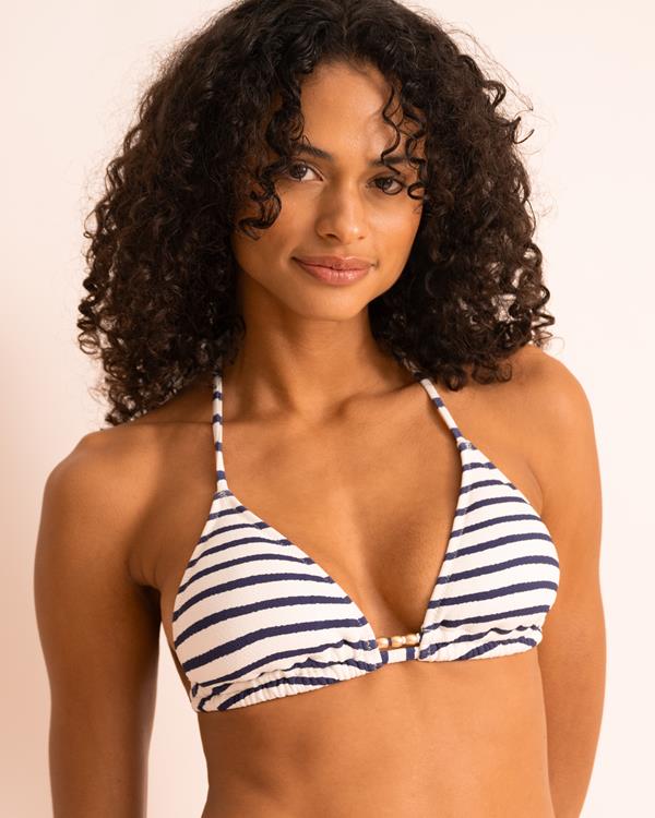 sam friday Jessie (Beads) Pearl Navy Stripe