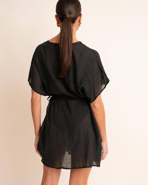 Sam Friday Kaftan Dress Black