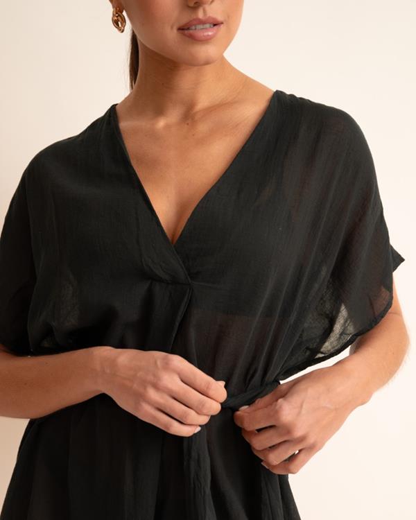 Sam Friday Kaftan Dress Black