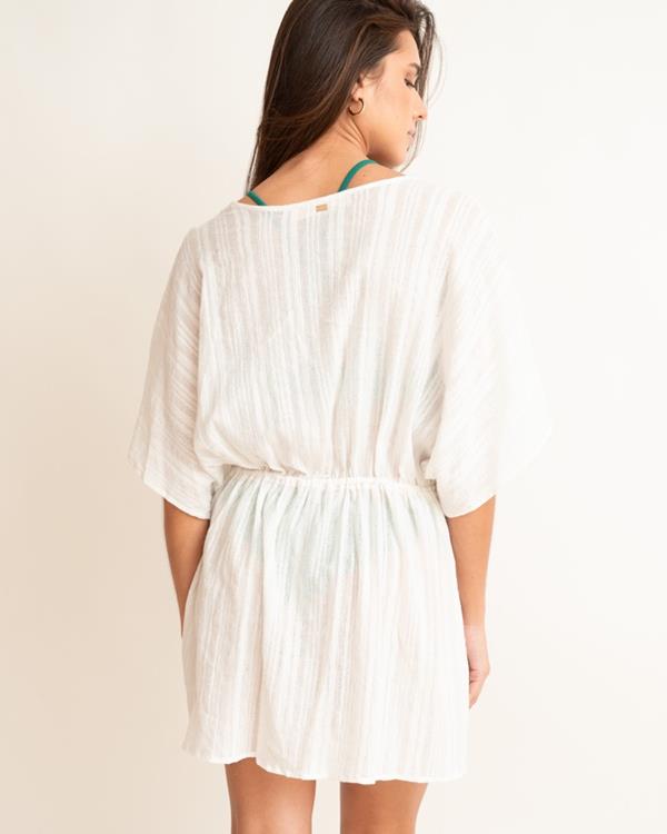 Sam Friday Kaftan Lurex Offwhite