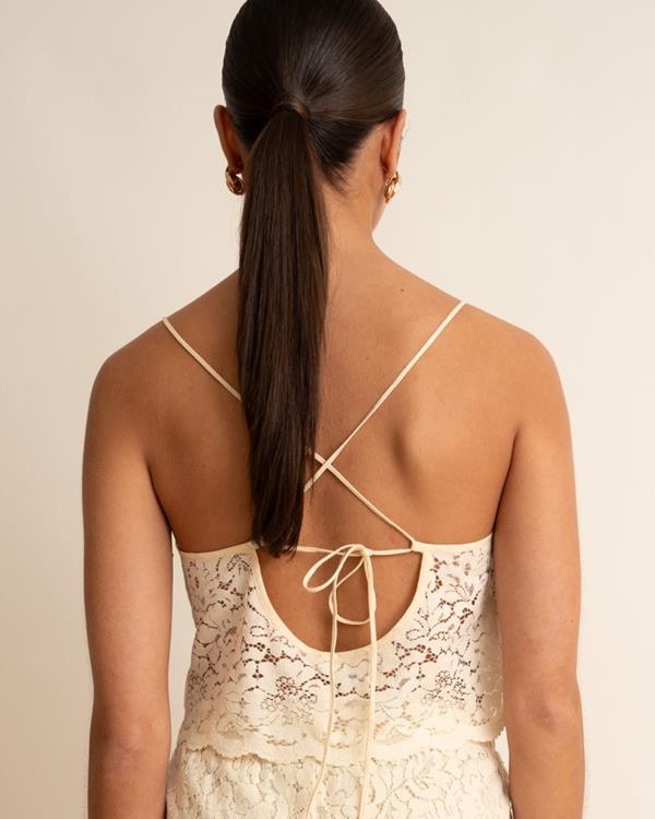 Sam Friday Lace Cami Sand