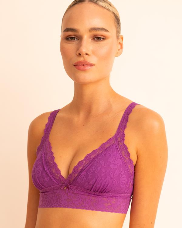 Sam Friday Lacey Bralette Clover