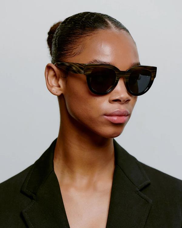 sam friday Lilly Striped Horn/Black