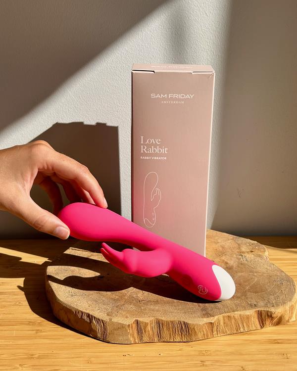 Sam Friday Love Rabbit Hot Pink