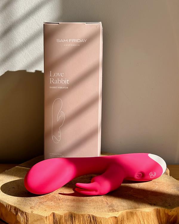 sam friday Love Rabbit Hot Pink