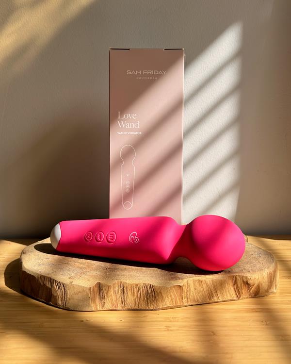 Sam Friday Love Wand Hot Pink