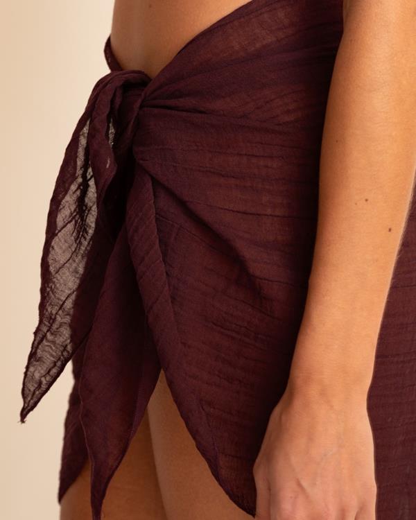 Sam Friday Pareo Crinkle Port