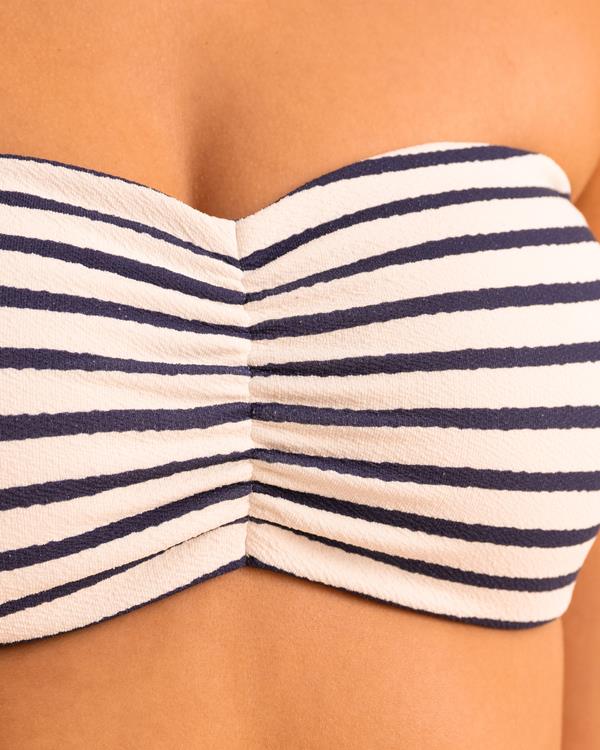 Sam Friday Salt Pearl Navy Stripe