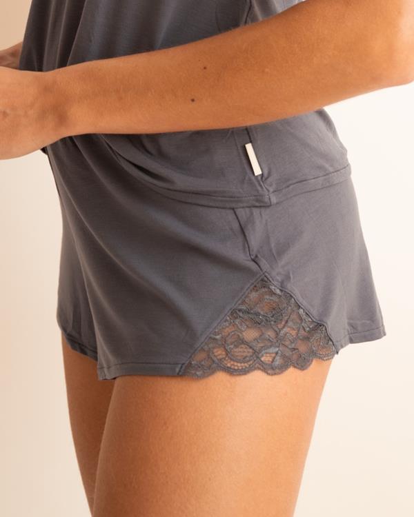 sam friday Sleepset Lace Short Nightshadow