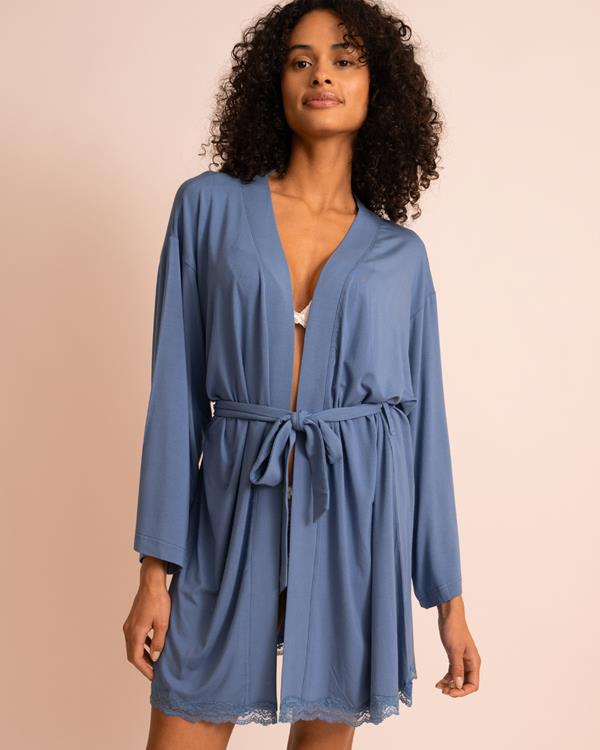 sam friday Soft Kimono Sea Blue