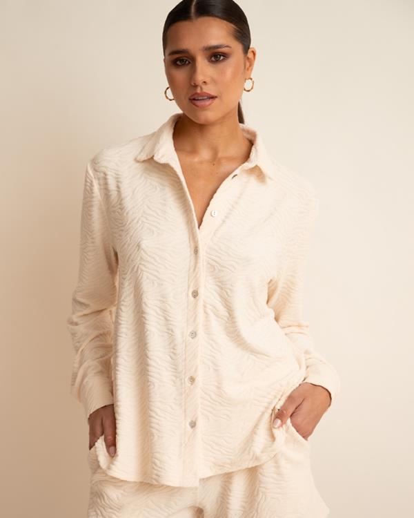 sam friday Terry Shirt Sand