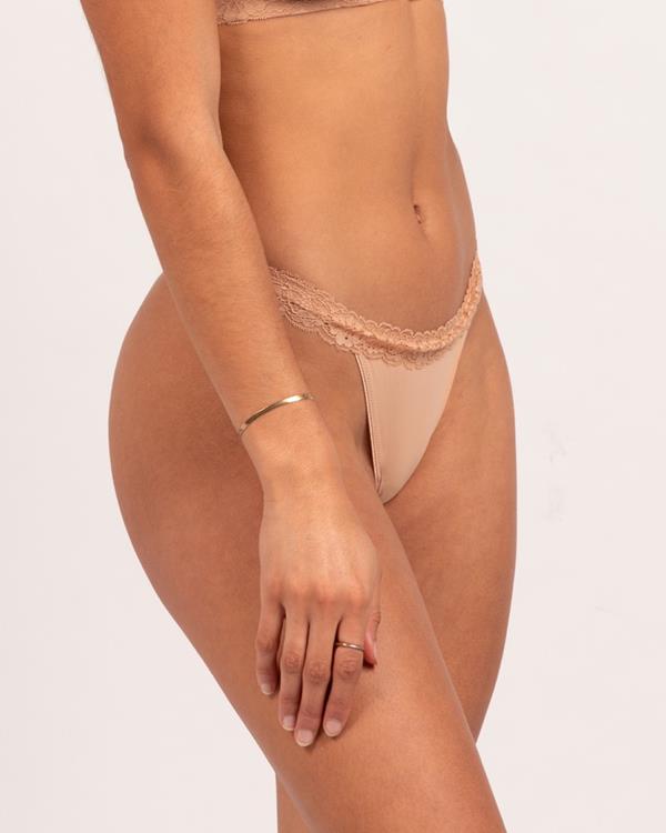 sam friday Tracey Thong Sand