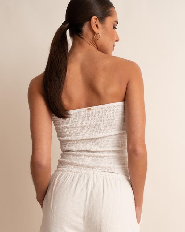 Sam Friday Tube Top Offwhite