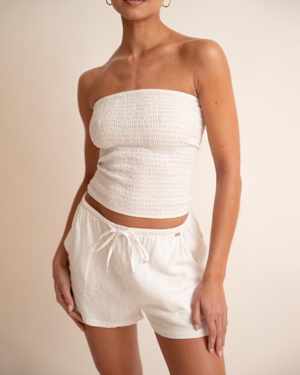 Sam Friday Tube Top Offwhite