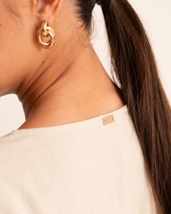 Sam Friday Wrap Dress Sand