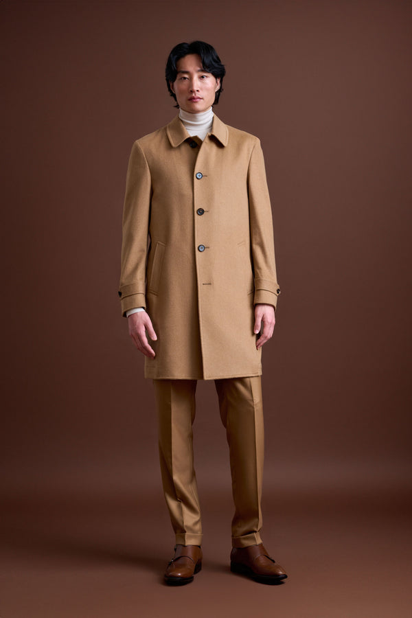 Scabal 100% Vicuna Unlined Soft Leeds Overcoat