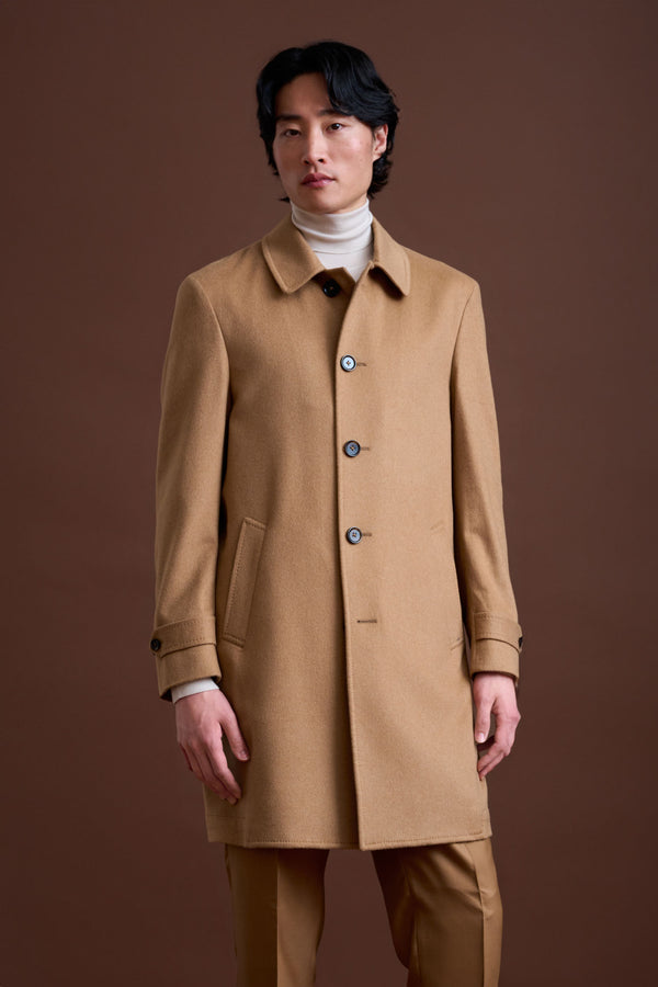 scabal 100% Vicuna Unlined Soft Leeds Overcoat