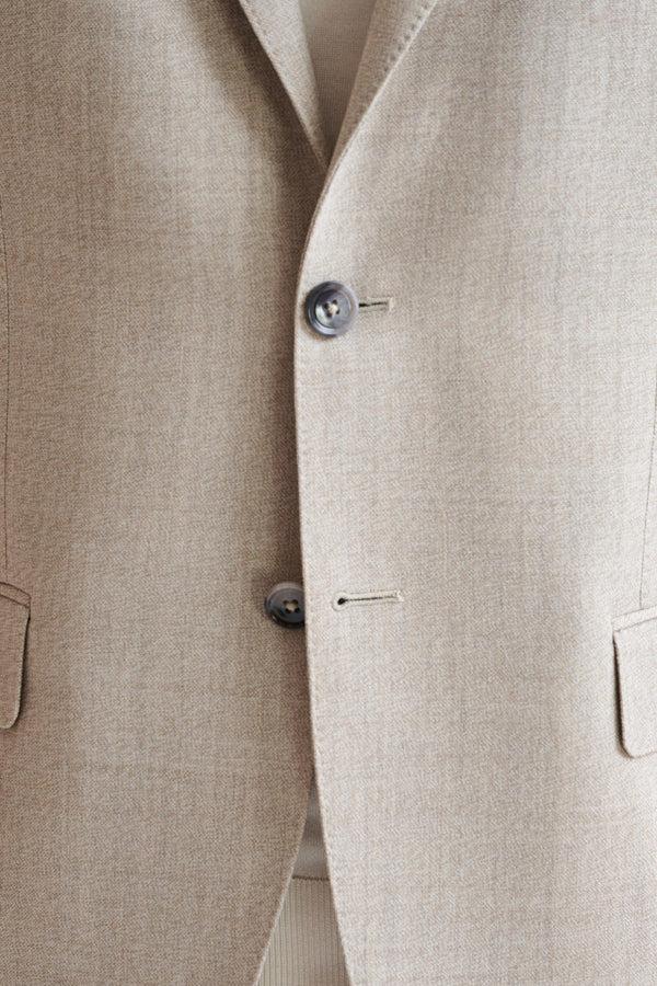 Scabal Beige 100% Wool Kenton Jacket Lifestyle