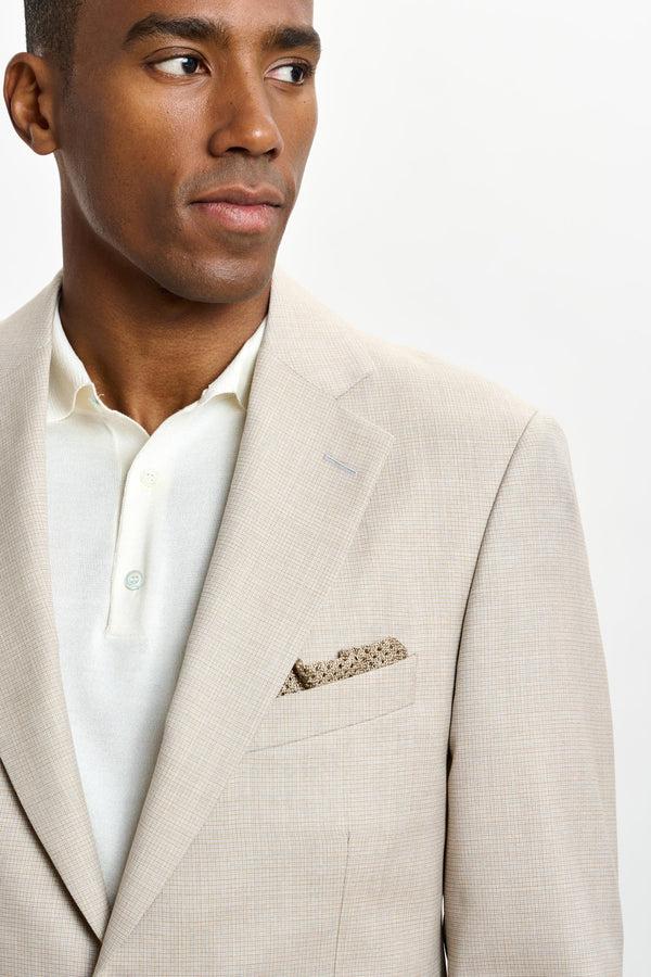 Scabal Beige Soho Jacket Crossover