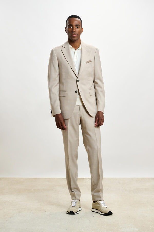 scabal Beige Soho Jacket Crossover