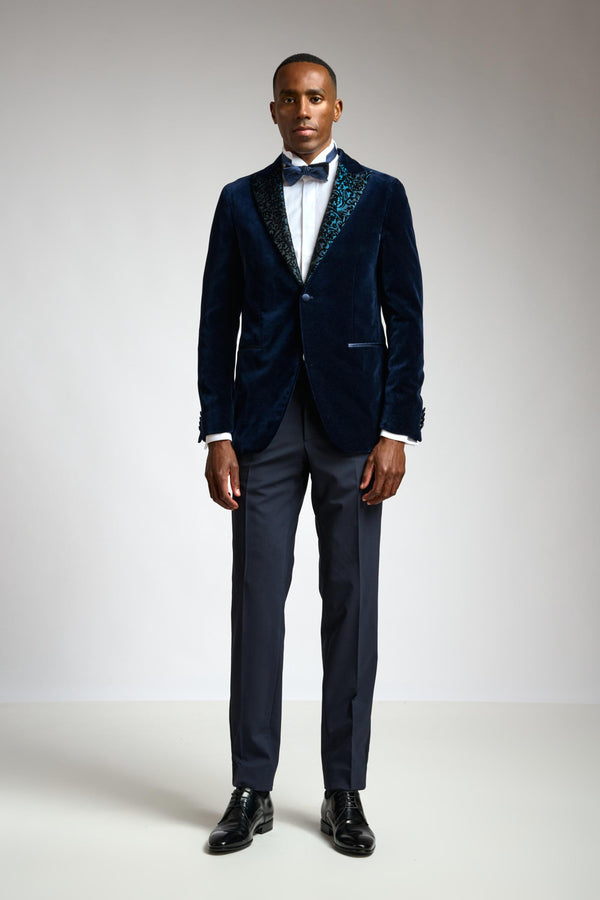 Scabal Black Cotton Kenton Tuxedo Festival