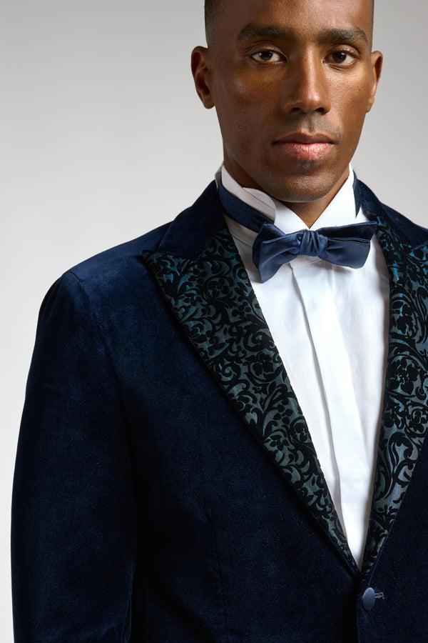 Scabal Black Cotton Kenton Tuxedo Festival