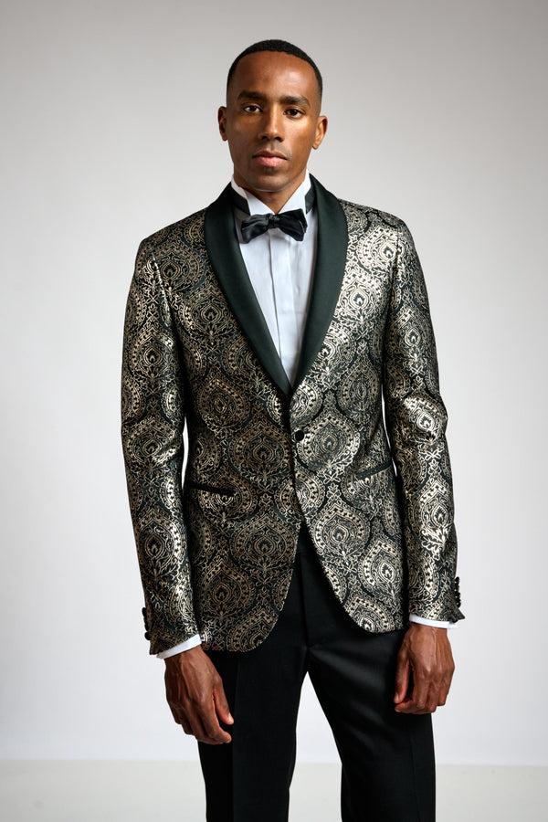 scabal Black & Gold Soho Tuxedo Festival