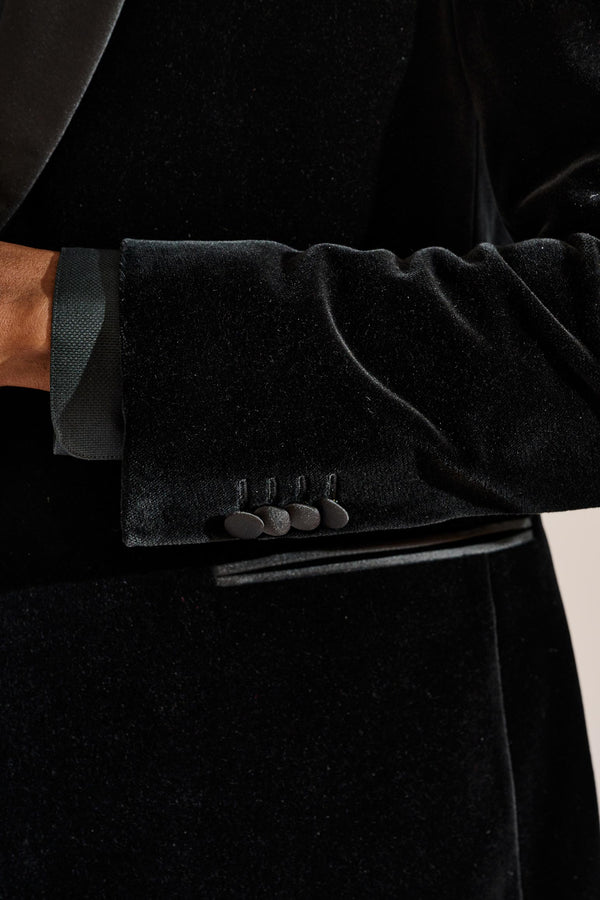 Scabal Black Tuxedo Velvets