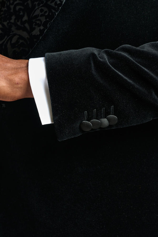 Scabal Black Velvet Soho Tuxedo Festival