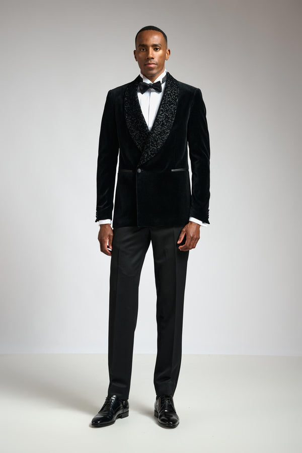 Scabal Black Velvet Soho Tuxedo Festival