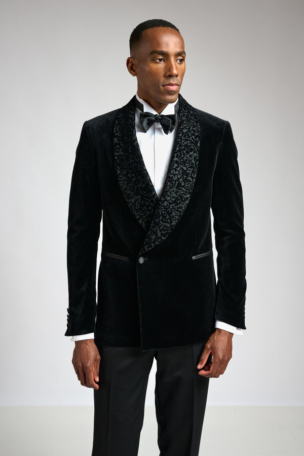 scabal Black Velvet Soho Tuxedo Festival