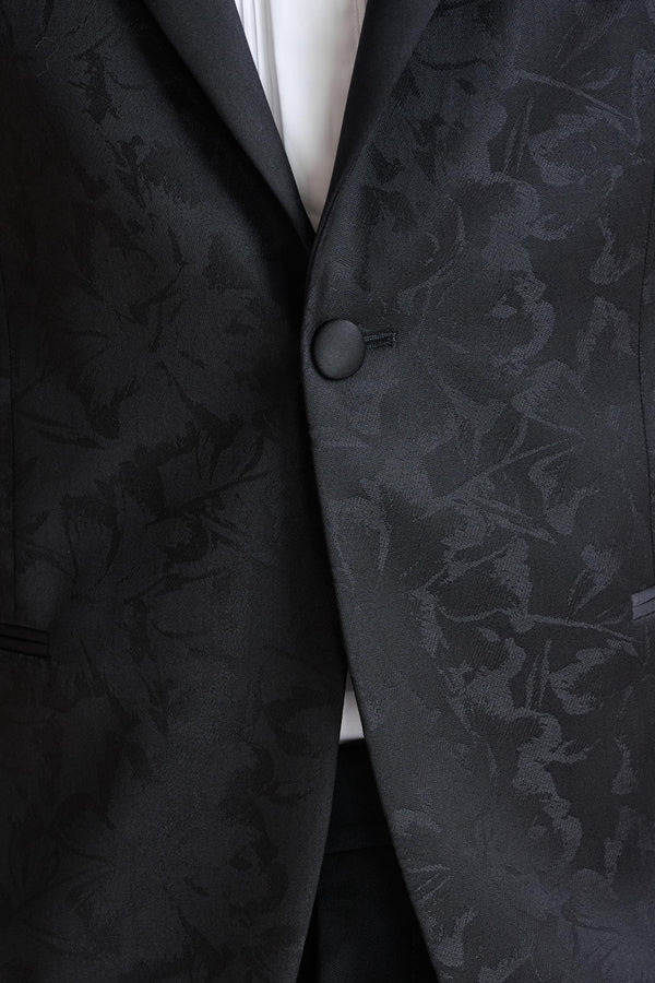 Scabal Black Wool Kenton Tuxedo Lifestyle