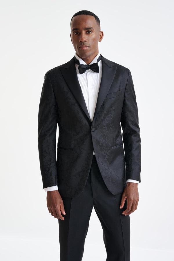 scabal Black Wool Kenton Tuxedo Lifestyle