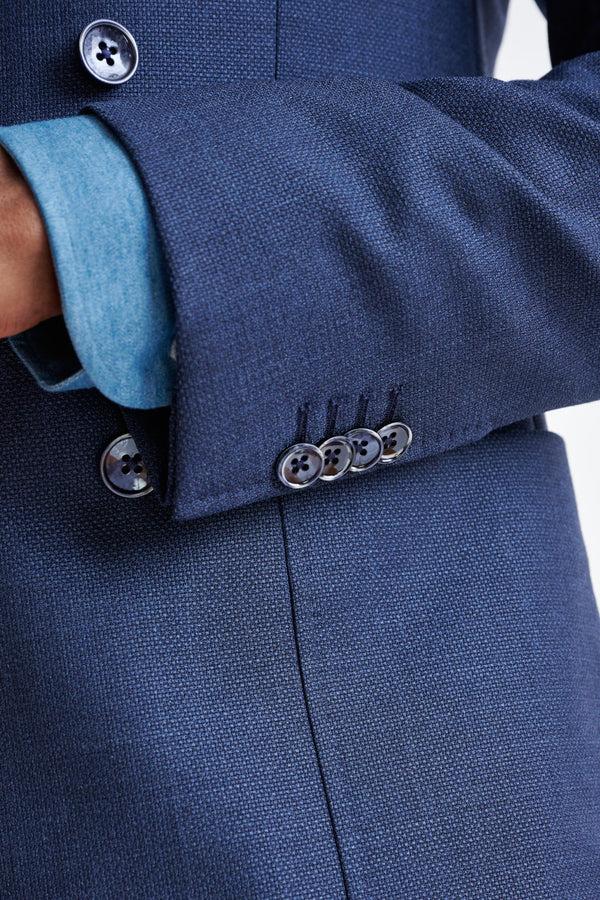 Scabal Blue 100% Wool Kenton Jacket Rhapsody