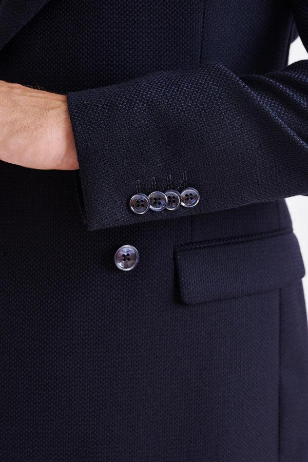 Scabal Blue Super 100's Wool Soho Jacket Sonata