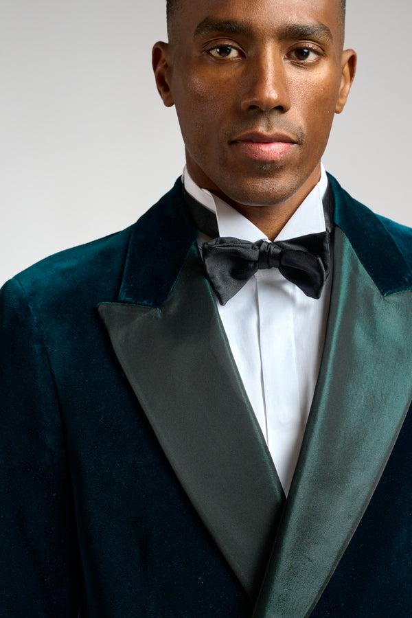 Scabal Green Soho Tuxedo Velvets
