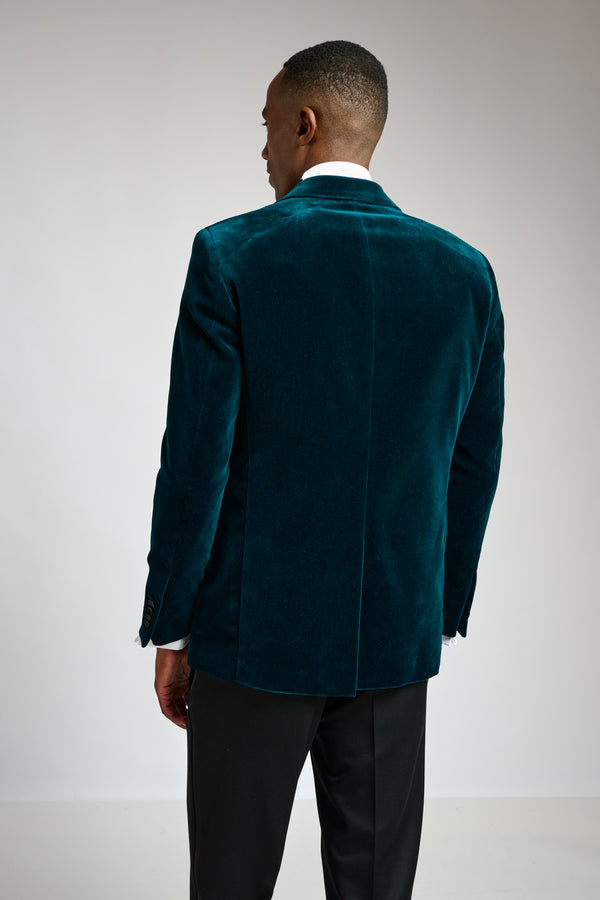 Scabal Green Soho Tuxedo Velvets
