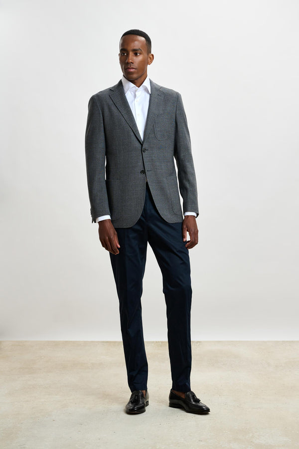 Scabal Grey Kenton Jacket Connect Grey