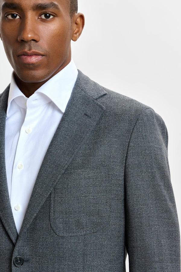 Scabal Grey Kenton Jacket Connect Grey