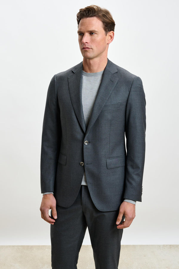 Scabal Grey Soho Suit Eton