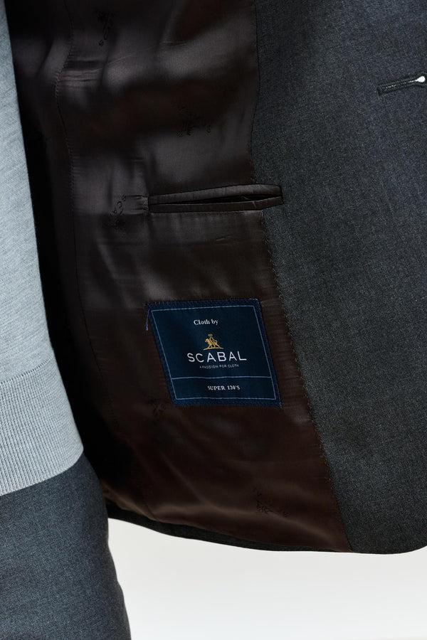 Scabal Grey Soho Suit Eton