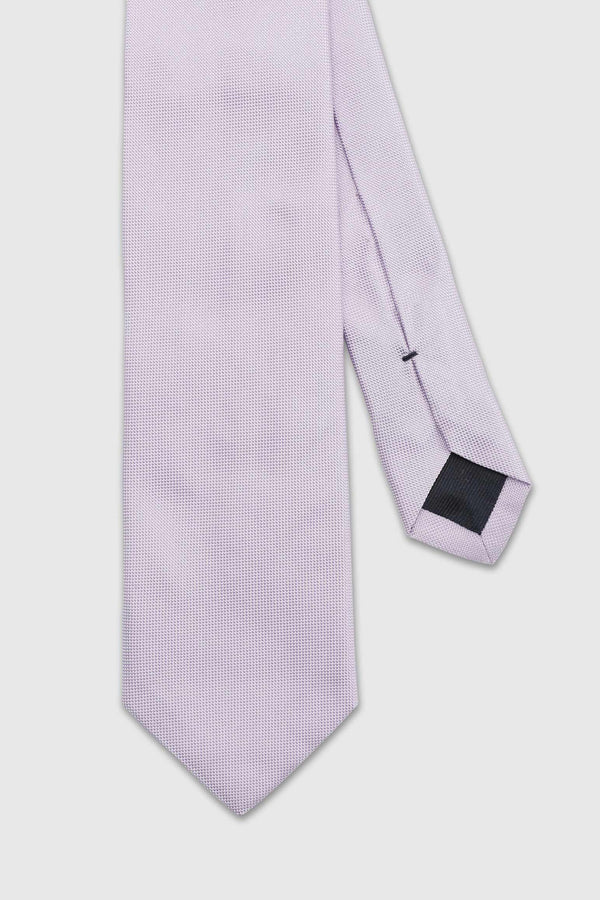 scabal Lavender Handmade Silk Birdseye Weave Tie