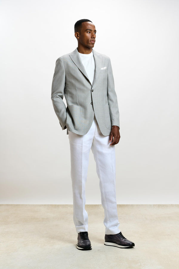 Scabal Light Grey Kenton Jacket Rhapsody
