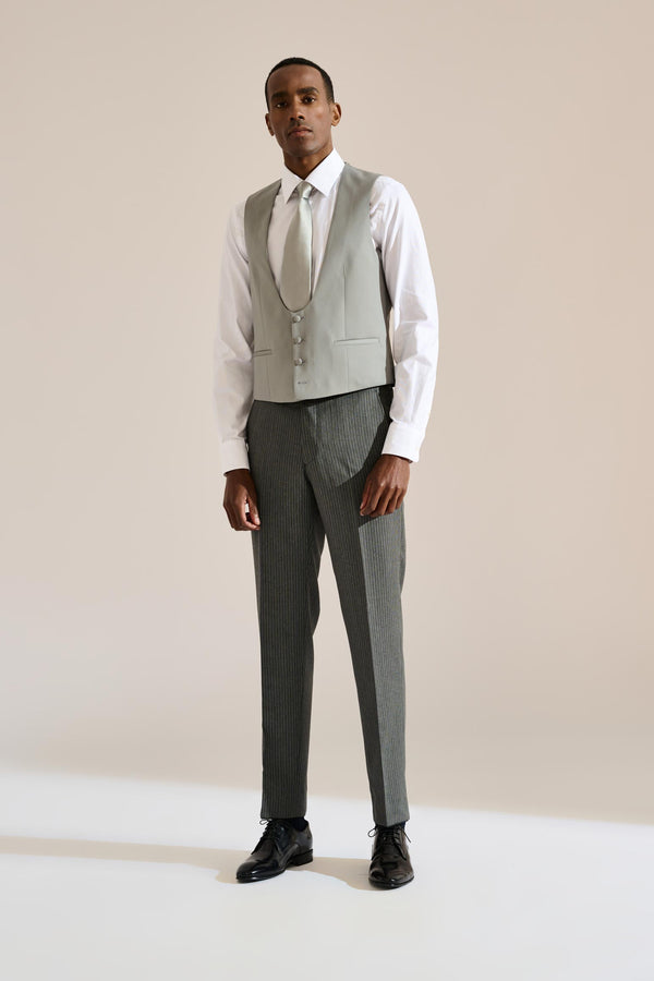Scabal Light Grey Tay Ceremonial Waistcoat