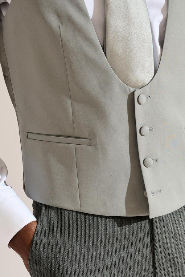 Scabal Light Grey Tay Ceremonial Waistcoat