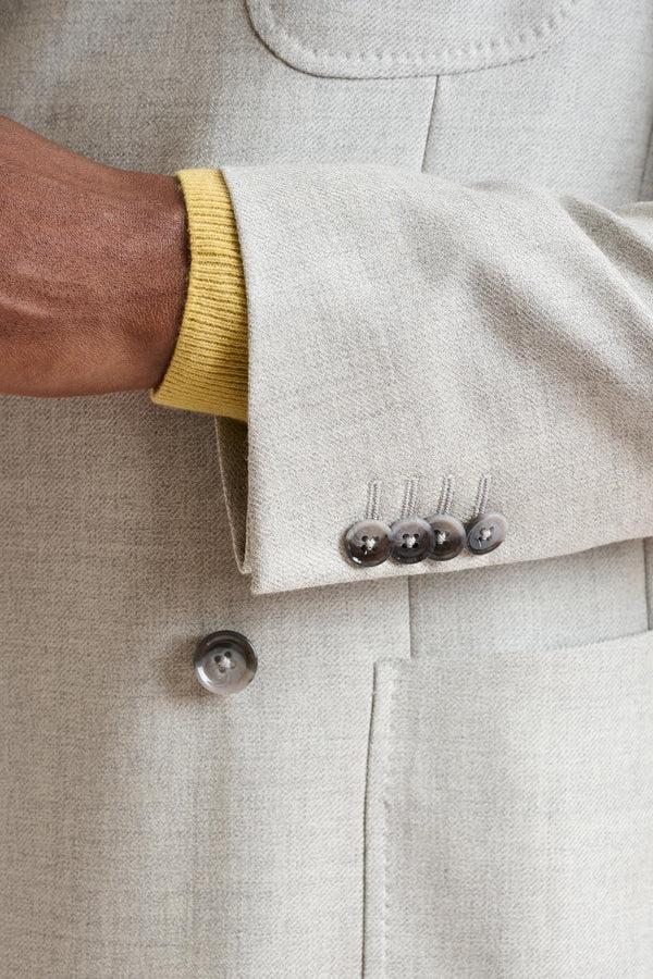 Scabal Light Grey Wool Kenton Jacket Harmony