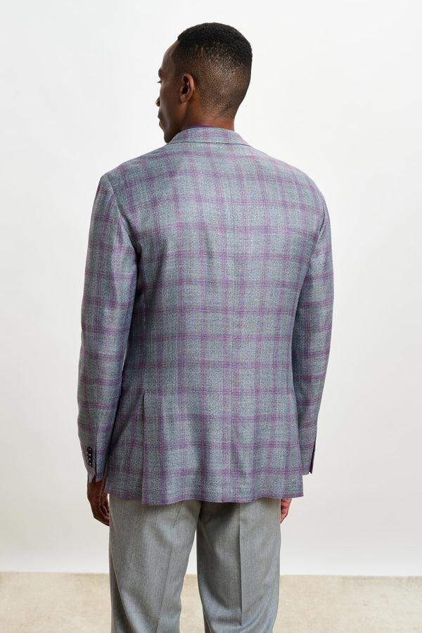 Scabal Lila Check Kenton Jacket Taormina